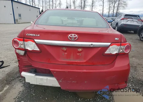 2011 Toyota Corolla Le from USA, damaged, VIN JTDBU4EE9B9166573